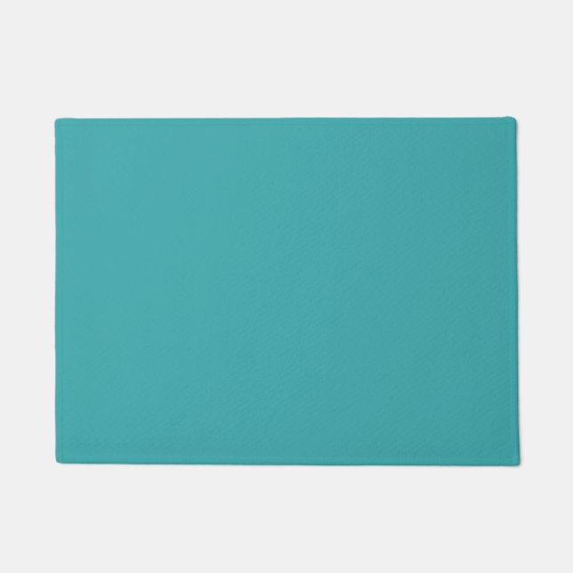 Tropisches Aqua / Türkisfarben SW 6767 Fußmatte (Vorderseite)
