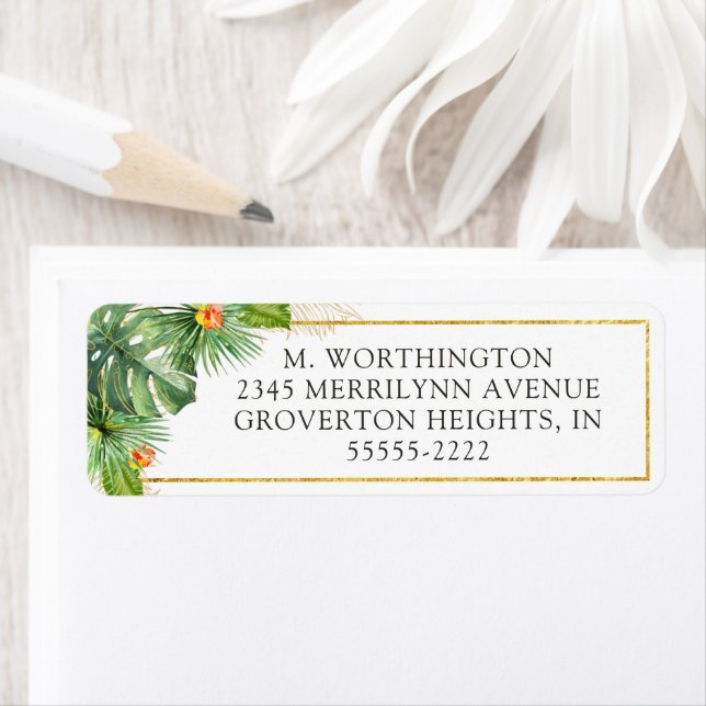 Tropisches Aquarellgold (Insitu)