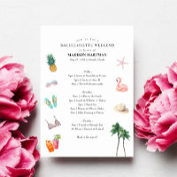 Tropisches Bachelorette Wochenende