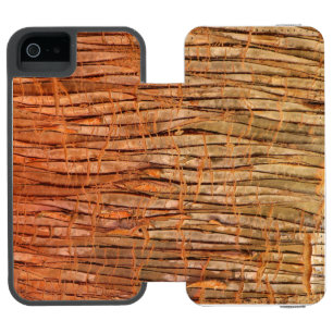 Tropisches Baum-Barken-Natur-Foto Incipio Watson™ iPhone 5 Geldbörsen Hülle