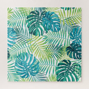 Tropisches Blatt Monstera nahtloses Design