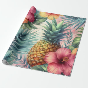 Tropisches Blut Geschenkpapier