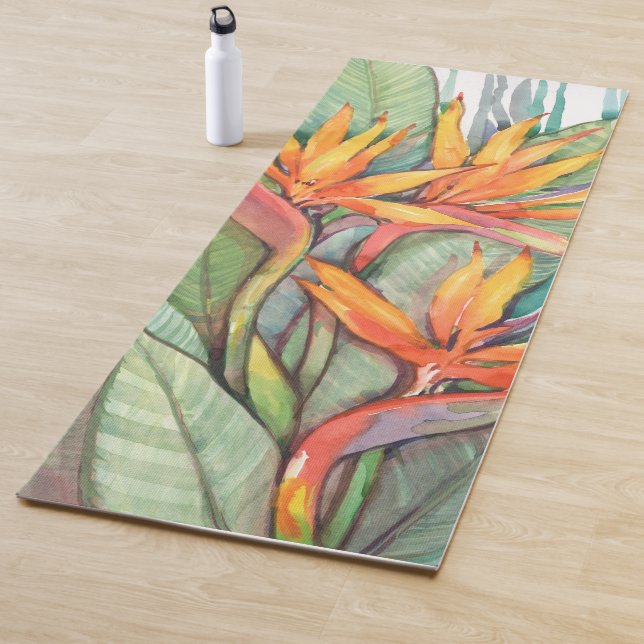 Tropisches botanisches Paradies II Yogamatte (Beispiel)