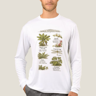 Tropisches Botanisches T-Shirt Tri-Blend Shirt
