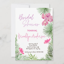 Tropisches Brautparty