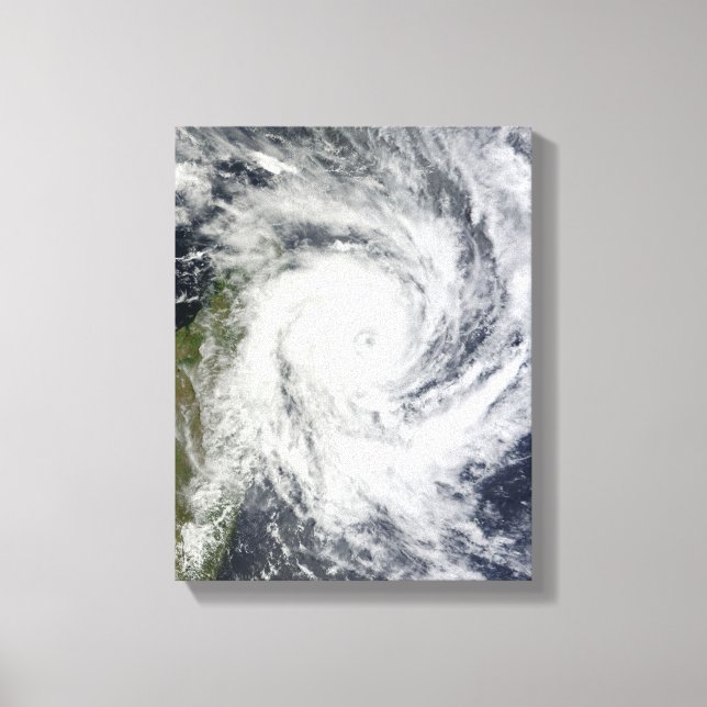 Tropisches Cyclone Bingiza Leinwanddruck (Vorderseite)