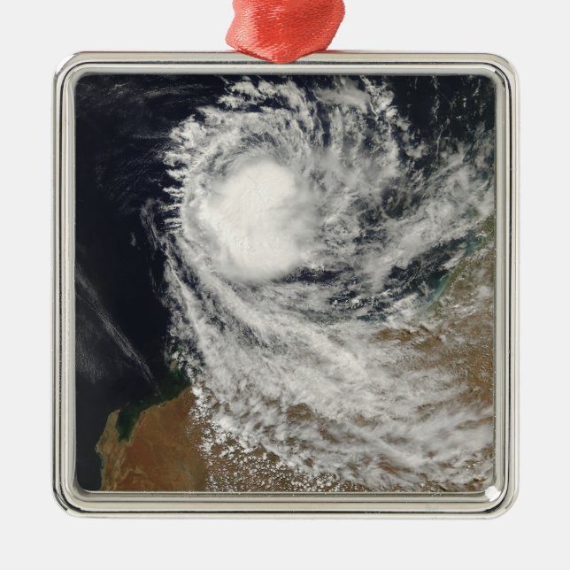 Tropisches Cyclone Ophelia (Australien) Ornament Aus Metall (Vorne)