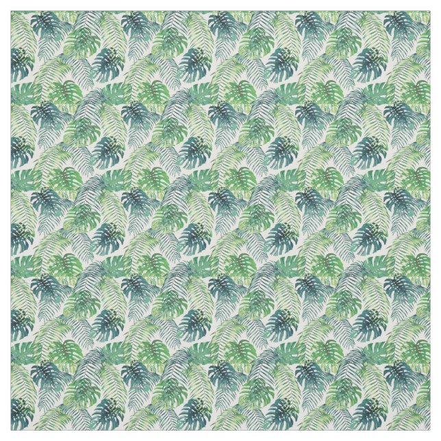 Tropisches Dschungel-Blätter Stoff (Muster)