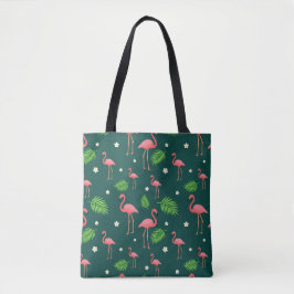 Tropisches Flamingo-Muster Tasche