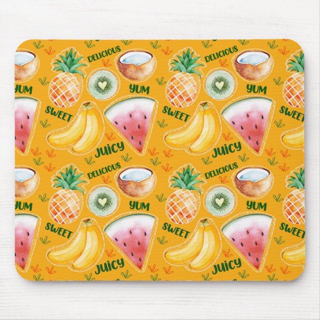 Tropisches Fruchtmousepad Mousepad (Vorne)