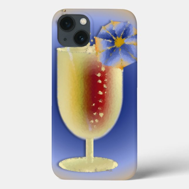 Tropisches Getränk Case-Mate iPhone Hülle (Rückseite)