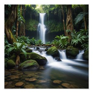 Tropisches Gewässer Fotodruck