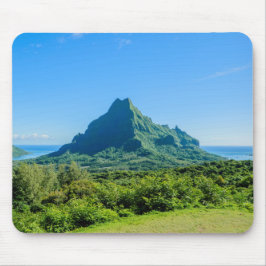 Tropisches grünes Moorea mousepad