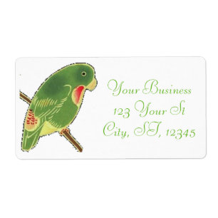 Tropisches grünes Parakeet Thunder_Cove
