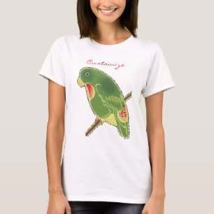 Tropisches grünes Parakeet Thunder_Cove T-Shirt