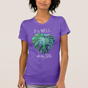 Tropisches Hawaii Lass es mir gut gehen mit meiner T-Shirt