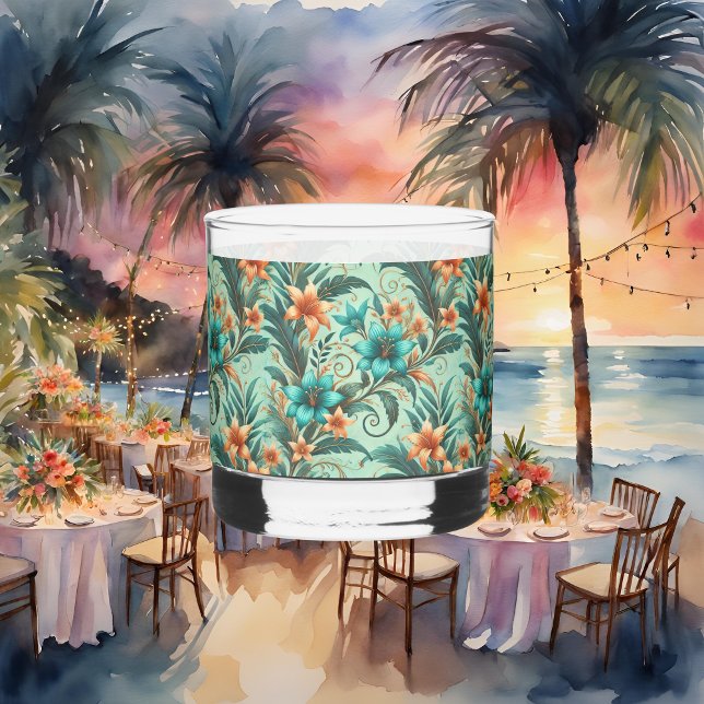 Tropisches Iridescence Rocks Glas (Von Creator hochgeladen)