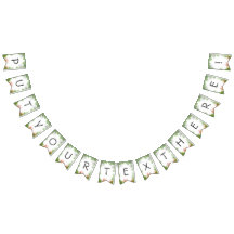 Tropisches Jagdbanner mit grünen Palmen und Vibrat