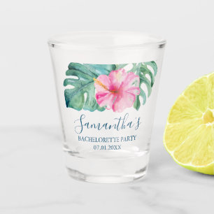 Tropisches Junggesellinnen-Abschiedsgeschenk Shotg Schnapsglas