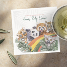 Tropisches Jungle Baby | Babydusche