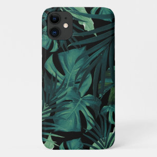 Tropisches Jungle Night Blätter Muster #1 #tropica Case-Mate iPhone Hülle