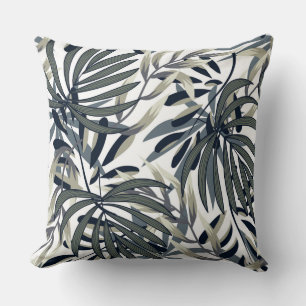 Tropisches Leaf Designer Throw Kissen