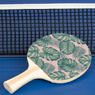 Tropisches Leaf-Muster Tischtennis Schläger