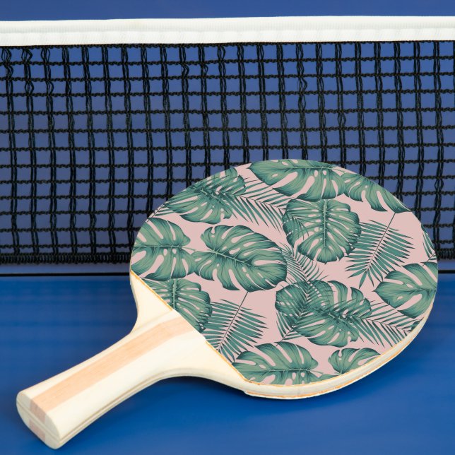 Tropisches Leaf-Muster Tischtennis Schläger (InSitu)