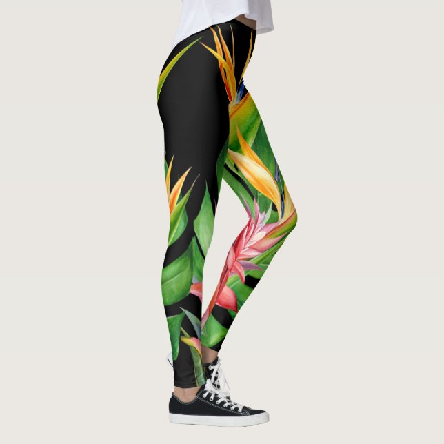 TROPISCHES LEGGING LEGGINGS (Rechts)