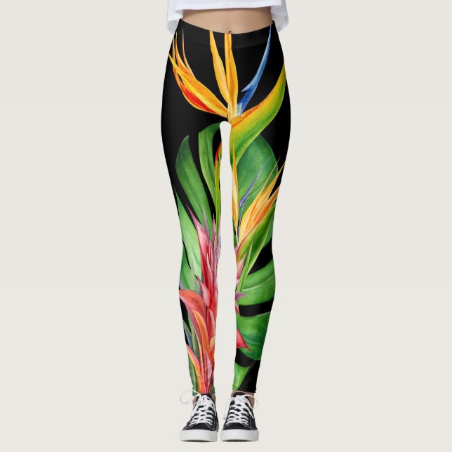 TROPISCHES LEGGING LEGGINGS (Vorderseite)