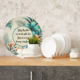 Tropisches Licht individuell anpassbar Schneidebrett