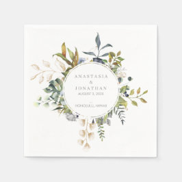 Tropisches Mischwasser Serviette