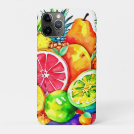 Tropisches Obst Cartoon Kunst Case-Mate iPhone Hülle