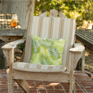 Tropisches Palmblätter-Muster-Patio-Deck-Chair Kissen