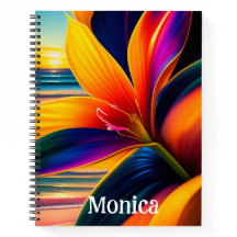 Tropisches Paradies Blume Personalisiert Bullet