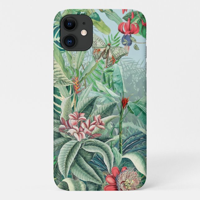 Tropisches Paradies Case-Mate iPhone Hülle (Rückseite)