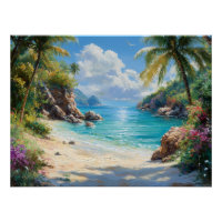 Tropisches Paradies: Eine abgeschiedene Strandland