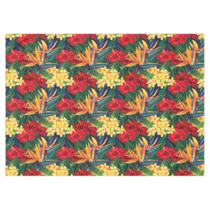 Tropisches Paradies Hawaiian Floral Wide Tischdecke