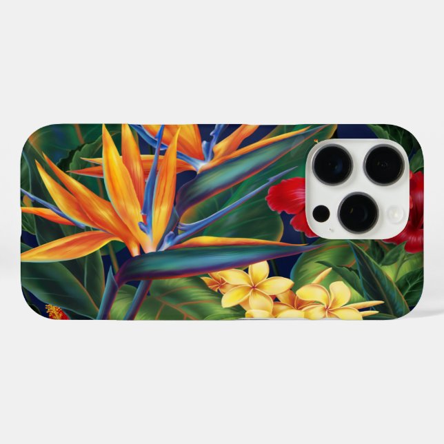 Tropisches Paradies Hawaiian Horizontal iPhone 16 Pro Hülle (Rückseite (Horizontal))