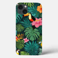 Tropisches Paradies-Jungle-Muster