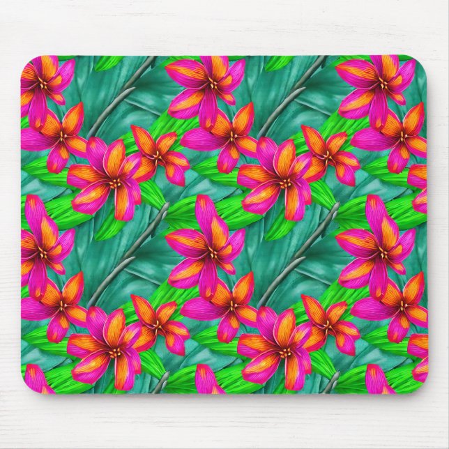 Tropisches Paradies, Muster Mousepad (Vorne)