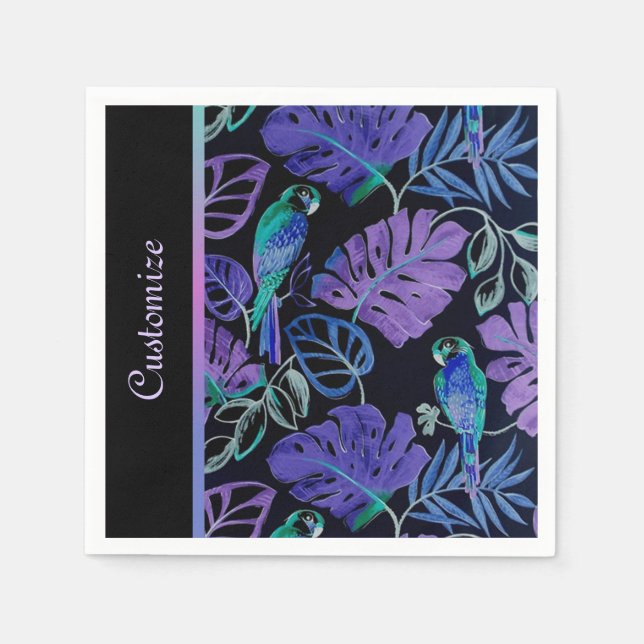 Tropisches Paradies Napkins 2 Serviette (Vorderseite)