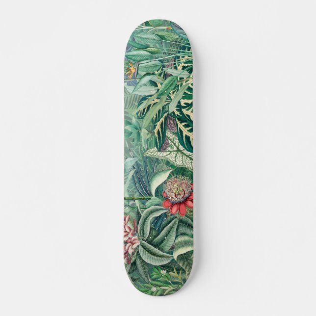 Tropisches Paradies Skateboard (Vorne)