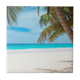 Tropisches Paradies Strand Fliese