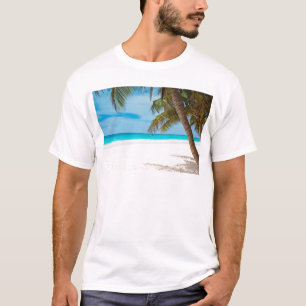 Tropisches Paradies Strand T-Shirt