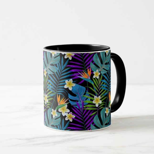 Tropisches Paradies Tasse (VorderseiteRechts)