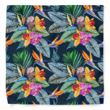 Tropisches Paradiesvogel- und Orchideen-Einstecktu