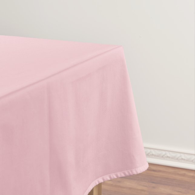 Tropisches Pastellrosa Tischdecke (Beispiel)