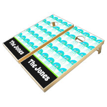 Tropisches personalisiertes Set