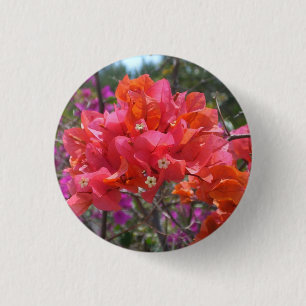 Tropisches Pink Bougainvillea Insel Floral Button
